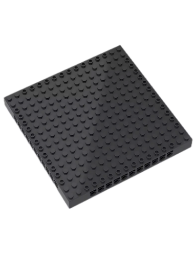 65803 - 16x16-stud technical baseplate - BLACK