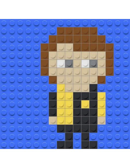 Cedric Diggory | Pixel Art Poufsouffle 99 briques