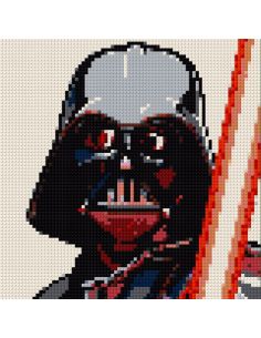 Darth Vader Star Wars – Buildable Pixel Art Portrait