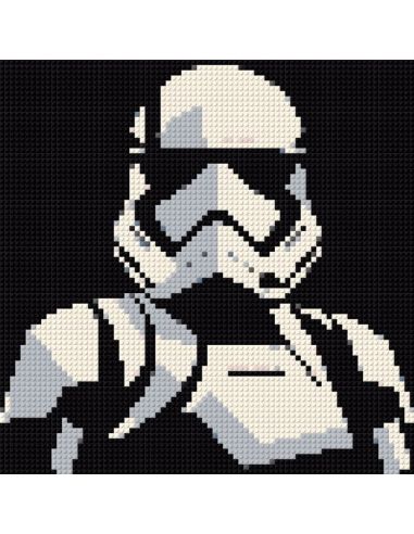 Stormtrooper Star Wars – Déco Galactique Pixel Art