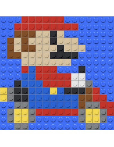 Kit pixel art - Mario Kart