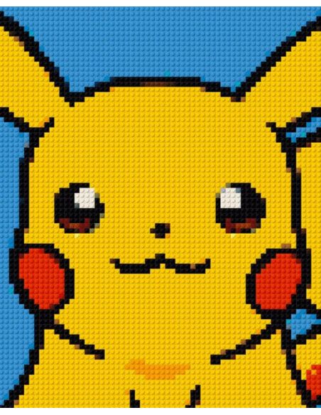 Pikachu Pokémon – Icône Électrique en Pixel Art