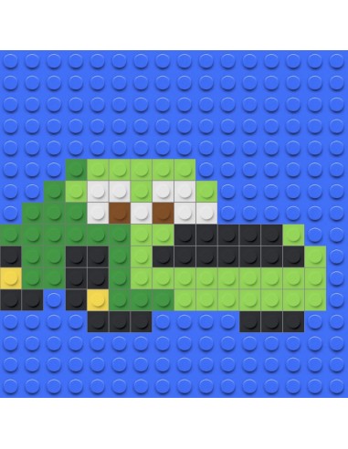 Pixel art kit - Chick Hicks - Cars