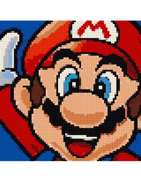Mario Bros Nintendo – Héros du Gaming en Pixel Art