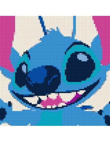 Stitch Disney – Déco Créative en Briques Pixel Art