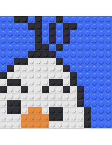 Kit pixel art - Olaf - Frozen: El reino del hielo