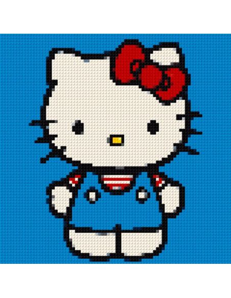 Hello Kitty Original SANRIO – Pixel Art Kawaii à Monter