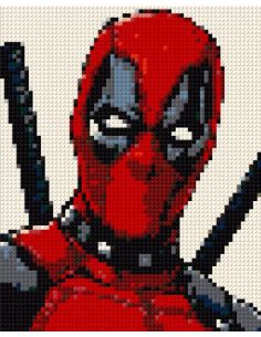Deadpool MARVEL – Anti-héros déjanté en Pixel Art
