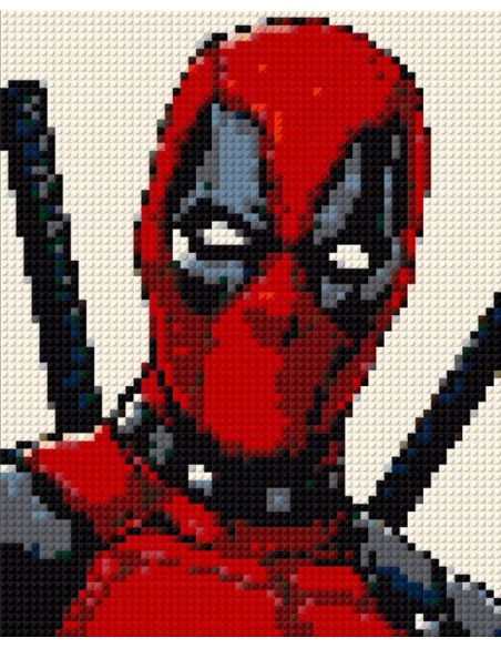 Deadpool MARVEL – Anti-héros déjanté en Pixel Art