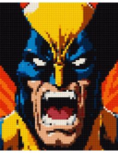 Wolverine MARVEL – Mutant Légendaire en Pixel Art