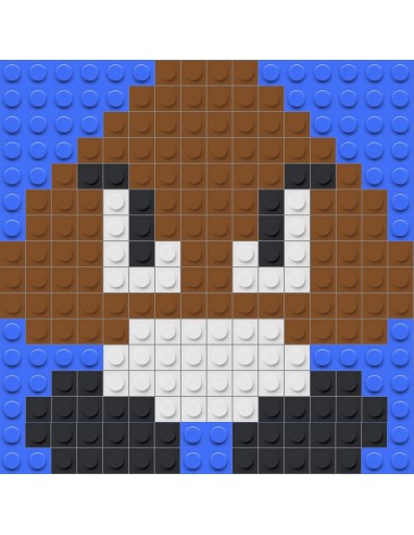Kit pixel art - Goomba - Mario Bros