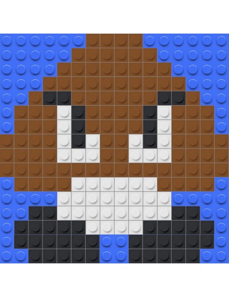 Kit pixel art - Goomba - Mario Bros